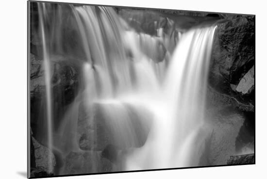 Falling Water I BW-Douglas Taylor-Mounted Photo