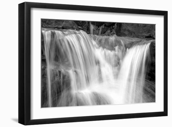 Falling Water II BW-Douglas Taylor-Framed Photo