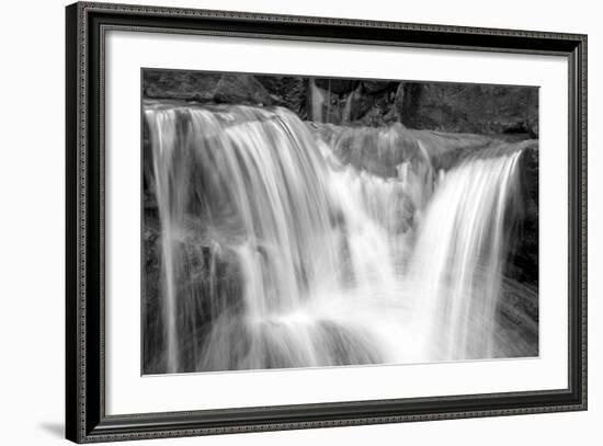 Falling Water II BW-Douglas Taylor-Framed Photo