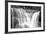 Falling Water II BW-Douglas Taylor-Framed Photo