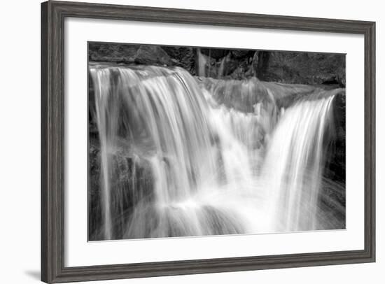 Falling Water II BW-Douglas Taylor-Framed Photo