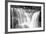 Falling Water II BW-Douglas Taylor-Framed Photo