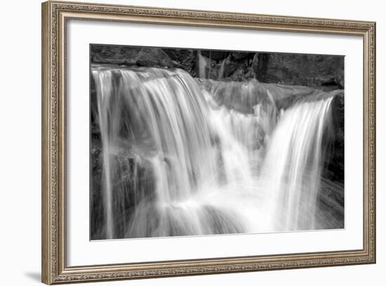 Falling Water II BW-Douglas Taylor-Framed Photo