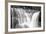 Falling Water II BW-Douglas Taylor-Framed Photo