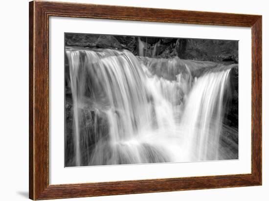 Falling Water II BW-Douglas Taylor-Framed Photo