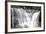 Falling Water II BW-Douglas Taylor-Framed Photo