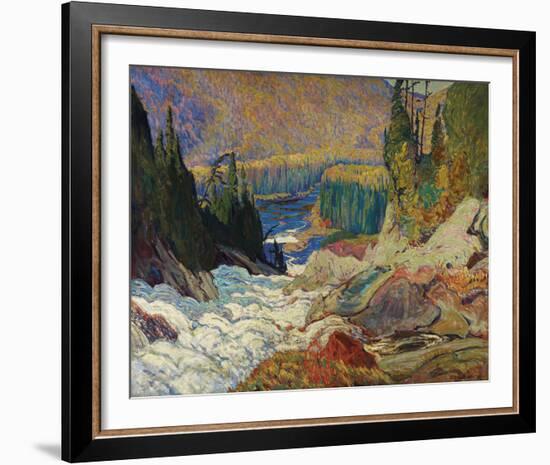 Falls, Montreal River-J. E. H. MacDonald-Framed Giclee Print