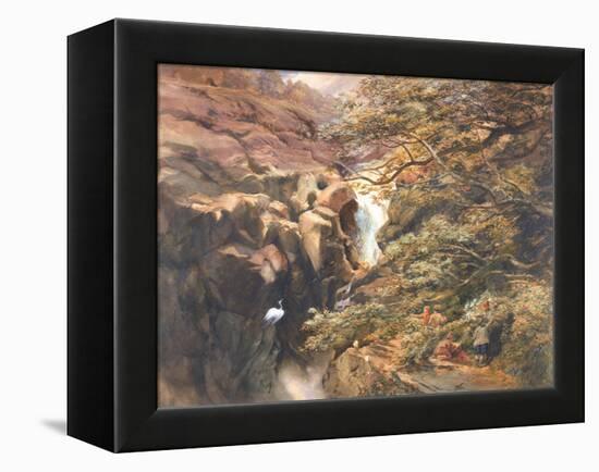 Falls of Bran-Charles Richardson-Framed Premier Image Canvas