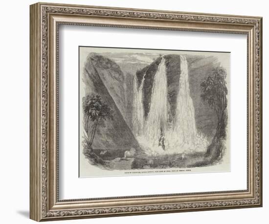 Falls of Garsuppah, Canara District, West Coast of India-null-Framed Giclee Print