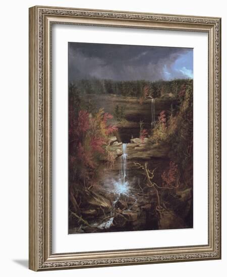 Falls of the Kaaterskill, 1826 (Oil on Canvas)-Thomas Cole-Framed Giclee Print