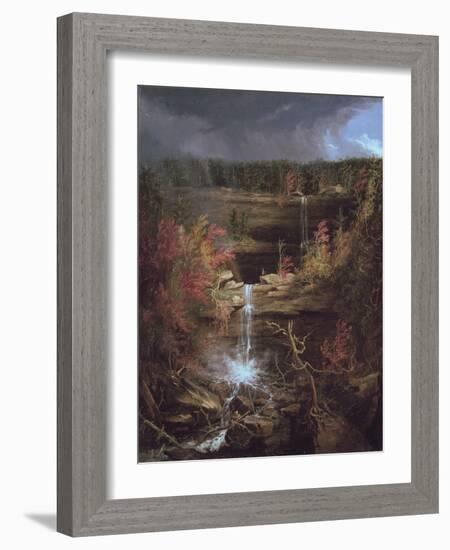 Falls of the Kaaterskill, 1826 (Oil on Canvas)-Thomas Cole-Framed Giclee Print