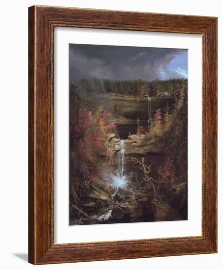 Falls of the Kaaterskill, 1826 (Oil on Canvas)-Thomas Cole-Framed Giclee Print