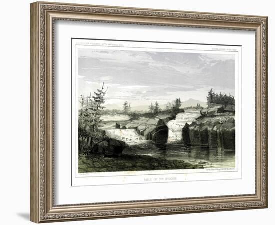 Falls of the Spokane-Thomas H. Ford-Framed Giclee Print