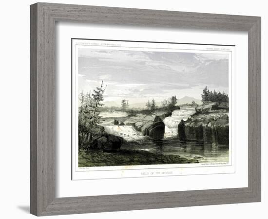 Falls of the Spokane-Thomas H. Ford-Framed Giclee Print