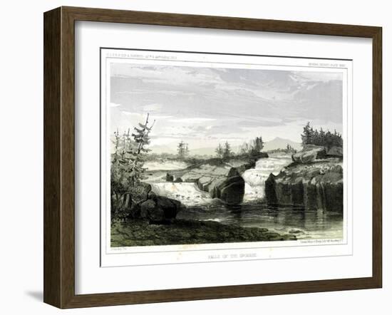 Falls of the Spokane-Thomas H. Ford-Framed Giclee Print