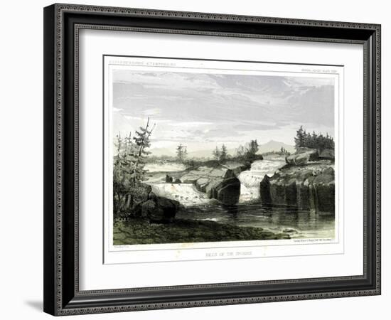 Falls of the Spokane-Thomas H. Ford-Framed Giclee Print