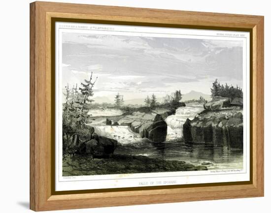 Falls of the Spokane-Thomas H. Ford-Framed Premier Image Canvas