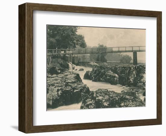 'Falls of the Wharfe', 1902-Unknown-Framed Photographic Print