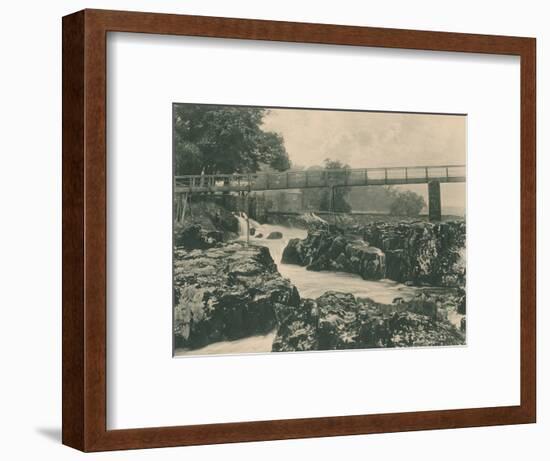 'Falls of the Wharfe', 1902-Unknown-Framed Photographic Print