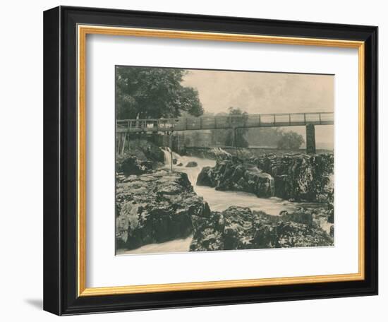 'Falls of the Wharfe', 1902-Unknown-Framed Photographic Print