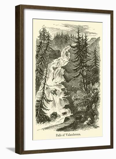 Falls of Valambrossa-null-Framed Giclee Print