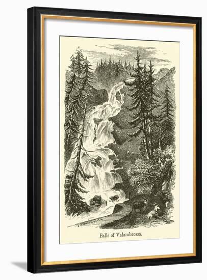 Falls of Valambrossa-null-Framed Giclee Print