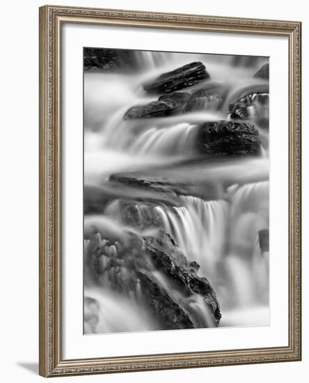 Falls on Logan Creek, Glacier National Park, Montana, United States of America, North America-James Hager-Framed Photographic Print