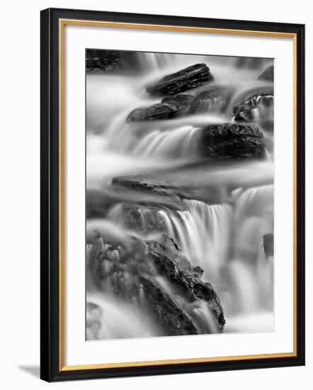 Falls on Logan Creek, Glacier National Park, Montana, United States of America, North America-James Hager-Framed Photographic Print