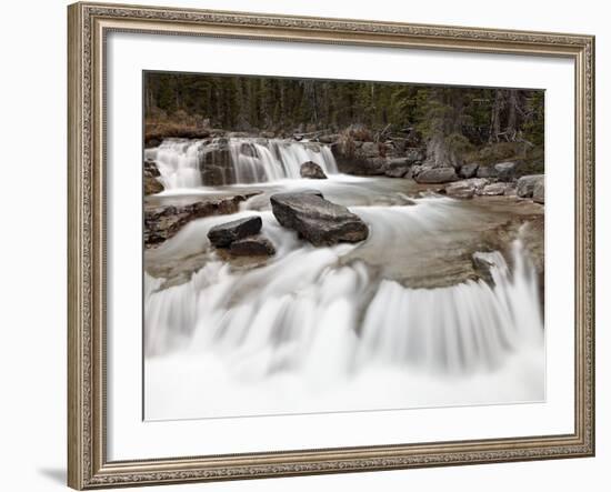 Falls on Nigel Creek, Banff National Park, UNESCO World Heritage Site, Alberta, Canada-James Hager-Framed Photographic Print