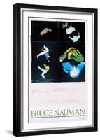 Falls, Pratfalls + Sleights of Hand-Bruce Nauman-Framed Art Print