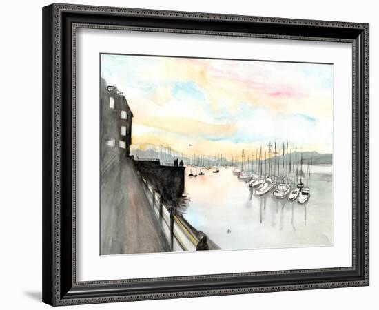 Falmouth, 2013-Charlotte Orr-Framed Giclee Print