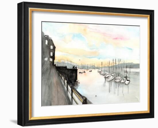 Falmouth, 2013-Charlotte Orr-Framed Giclee Print