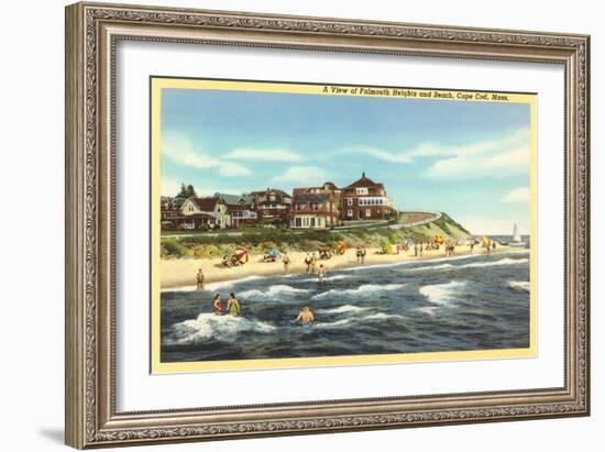 Falmouth Heights, Cape Cod-null-Framed Art Print