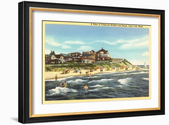 Falmouth Heights, Cape Cod-null-Framed Premium Giclee Print