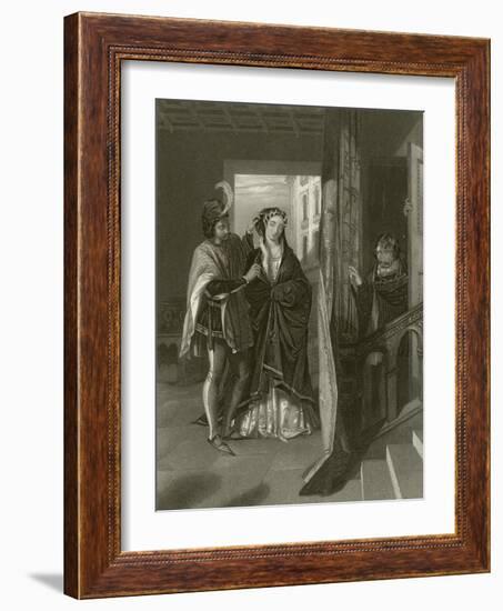 False as Fair-John Rogers Herbert-Framed Giclee Print