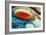 False-col Jupiter's Great Red Spot-null-Framed Photographic Print