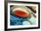 False-col Jupiter's Great Red Spot-null-Framed Photographic Print