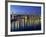 False Creek, Below Burrard Bridge at Night, in Vancouver, British Columbia, Canada-Rob Cousins-Framed Photographic Print