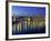 False Creek, Below Burrard Bridge at Night, in Vancouver, British Columbia, Canada-Rob Cousins-Framed Photographic Print