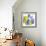 False Indigo III-Carolyn Roth-Framed Art Print displayed on a wall