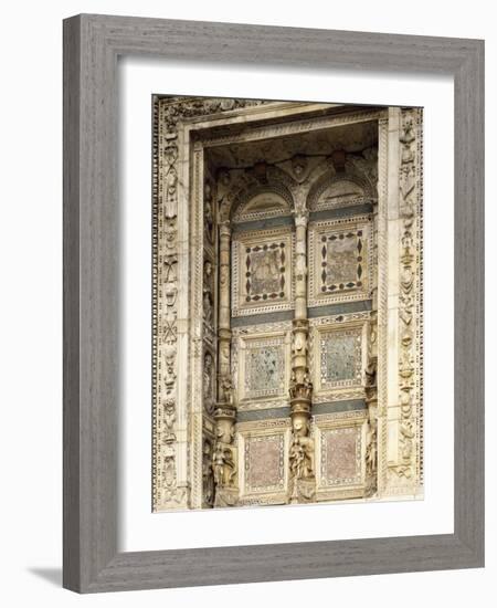 False Window Bisected by Columns Which Give Illusion of Chandeliers-Giovanni Antonio Amadeo-Framed Giclee Print