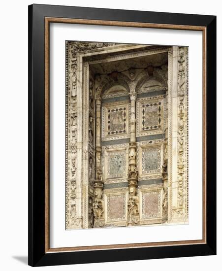 False Window Bisected by Columns Which Give Illusion of Chandeliers-Giovanni Antonio Amadeo-Framed Giclee Print