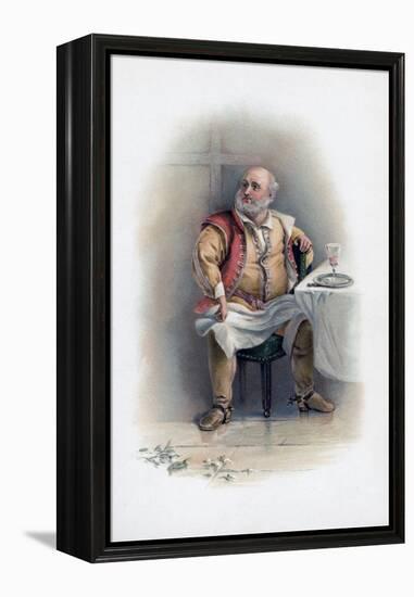 Falstaff, 1891-Charles Robert Leslie-Framed Premier Image Canvas