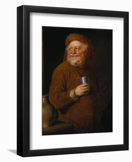 Falstaff with a Tin Cup-Eduard Grutzner-Framed Giclee Print