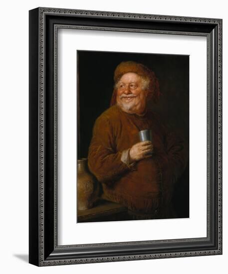 Falstaff with a Tin Cup-Eduard Grutzner-Framed Giclee Print