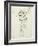 Fame, Preliminary Sketch, C.1631-Inigo Jones-Framed Giclee Print