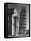 Famed Leaning Tower of Pisa Standing Next to the Baptistry of the Cathedral-Margaret Bourke-White-Framed Premier Image Canvas