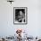 Famed Scientist Albert Einstein in His Study at Home-Alfred Eisenstaedt-Framed Premium Photographic Print displayed on a wall