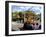 Families on Carousel, Beaune, Burgundy, France-Lisa S. Engelbrecht-Framed Photographic Print