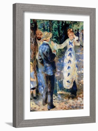 Famille-Pierre-Auguste Renoir-Framed Art Print